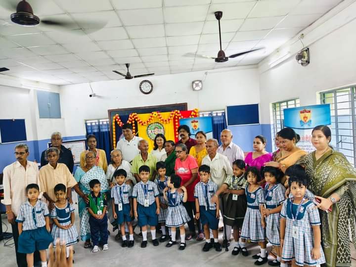 Raksha Bandhan Celebration with residence of Nirhara (Oldage Home)