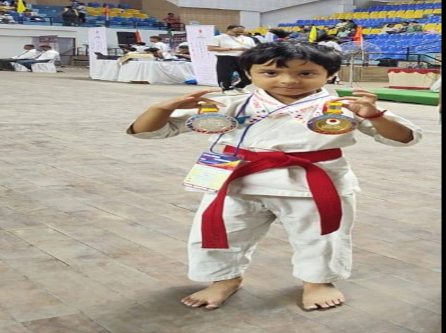 Rushika Das participate Karate Championship 2025